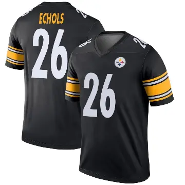 ＃26 Men's Brandin Echols Black Legend Pittsburgh Steelers Jersey