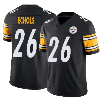 ＃26 Men's Brandin Echols Black Limited Pittsburgh Steelers Vapor F.U.S.E. Jersey