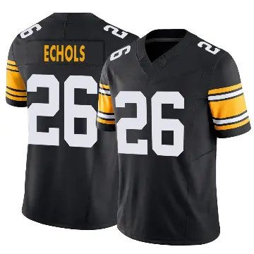 ＃26 Youth Brandin Echols Black Limited Pittsburgh Steelers Alternate Vapor F.U.S.E. Jersey