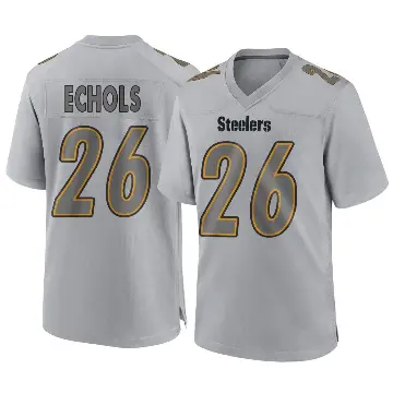 ＃26 Youth Brandin Echols Gray Game Pittsburgh Steelers Atmosphere Fashion Jersey