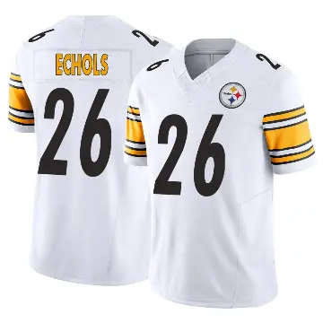 ＃26 Youth Brandin Echols White Limited Pittsburgh Steelers Vapor F.U.S.E. Jersey