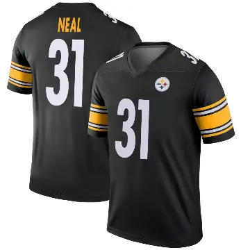 ＃31 Men's Keanu Neal Black Legend Pittsburgh Steelers Jersey