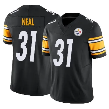 ＃31 Men's Keanu Neal Black Limited Pittsburgh Steelers Vapor F.U.S.E. Jersey