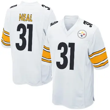 ＃31 Men's Keanu Neal White Game Pittsburgh Steelers Jersey