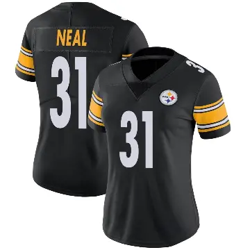 ＃31 Women's Keanu Neal Black Limited Pittsburgh Steelers Team Color Vapor Untouchable Jersey