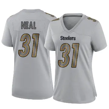 ＃31 Women's Keanu Neal Gray Game Pittsburgh Steelers Atmosphere Fashion Jersey