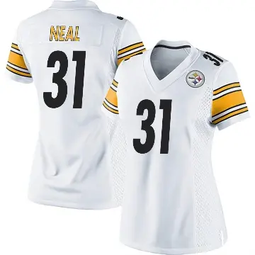 ＃31 Women's Keanu Neal White Game Pittsburgh Steelers Jersey