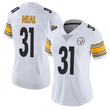＃31 Women's Keanu Neal White Limited Pittsburgh Steelers Vapor Untouchable Jersey