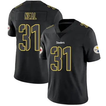 ＃31 Youth Keanu Neal Black Impact Limited Pittsburgh Steelers Jersey
