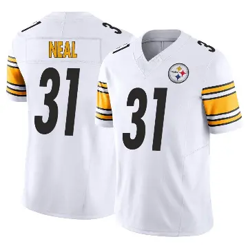 ＃31 Youth Keanu Neal White Limited Pittsburgh Steelers Vapor F.U.S.E. Jersey