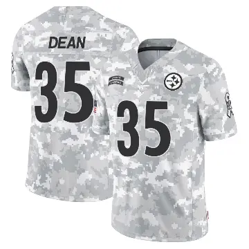 ＃35 Youth Jamel Dean Arctic Camo Limited Pittsburgh Steelers 2024 Salute to Service Jersey