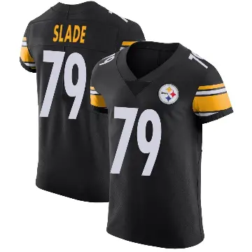 ＃79 Men's Jacob Slade Black Elite Pittsburgh Steelers Team Color Vapor Untouchable Jersey