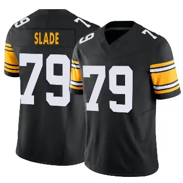 ＃79 Men's Jacob Slade Black Limited Pittsburgh Steelers Alternate Vapor F.U.S.E. Jersey