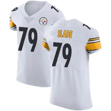 ＃79 Men's Jacob Slade White Elite Pittsburgh Steelers Vapor Untouchable Jersey