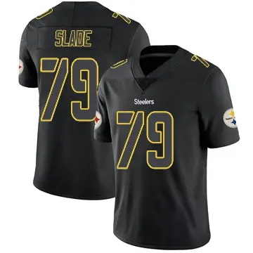 ＃79 Youth Jacob Slade Black Impact Limited Pittsburgh Steelers Jersey