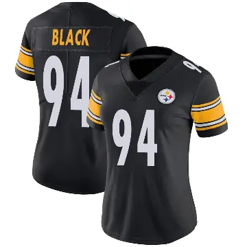 ＃94 Women's Yahya Black Black Limited Pittsburgh Steelers Team Color Vapor Untouchable Jersey