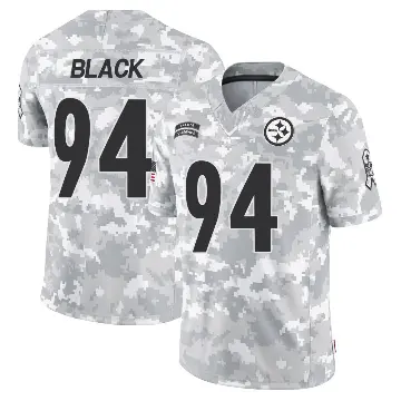 ＃94 Youth Yahya Black Arctic Camo Limited Pittsburgh Steelers 2024 Salute to Service Jersey