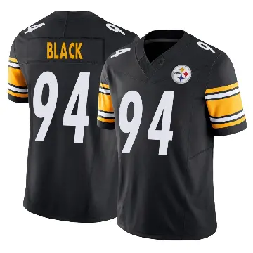 ＃94 Youth Yahya Black Black Limited Pittsburgh Steelers Vapor F.U.S.E. Jersey